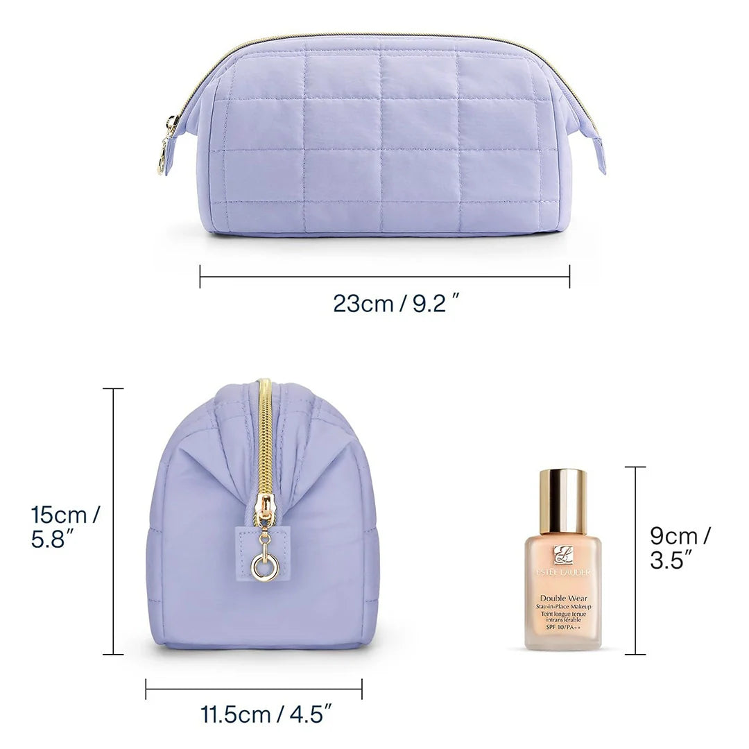 Quilted Travel Pouch