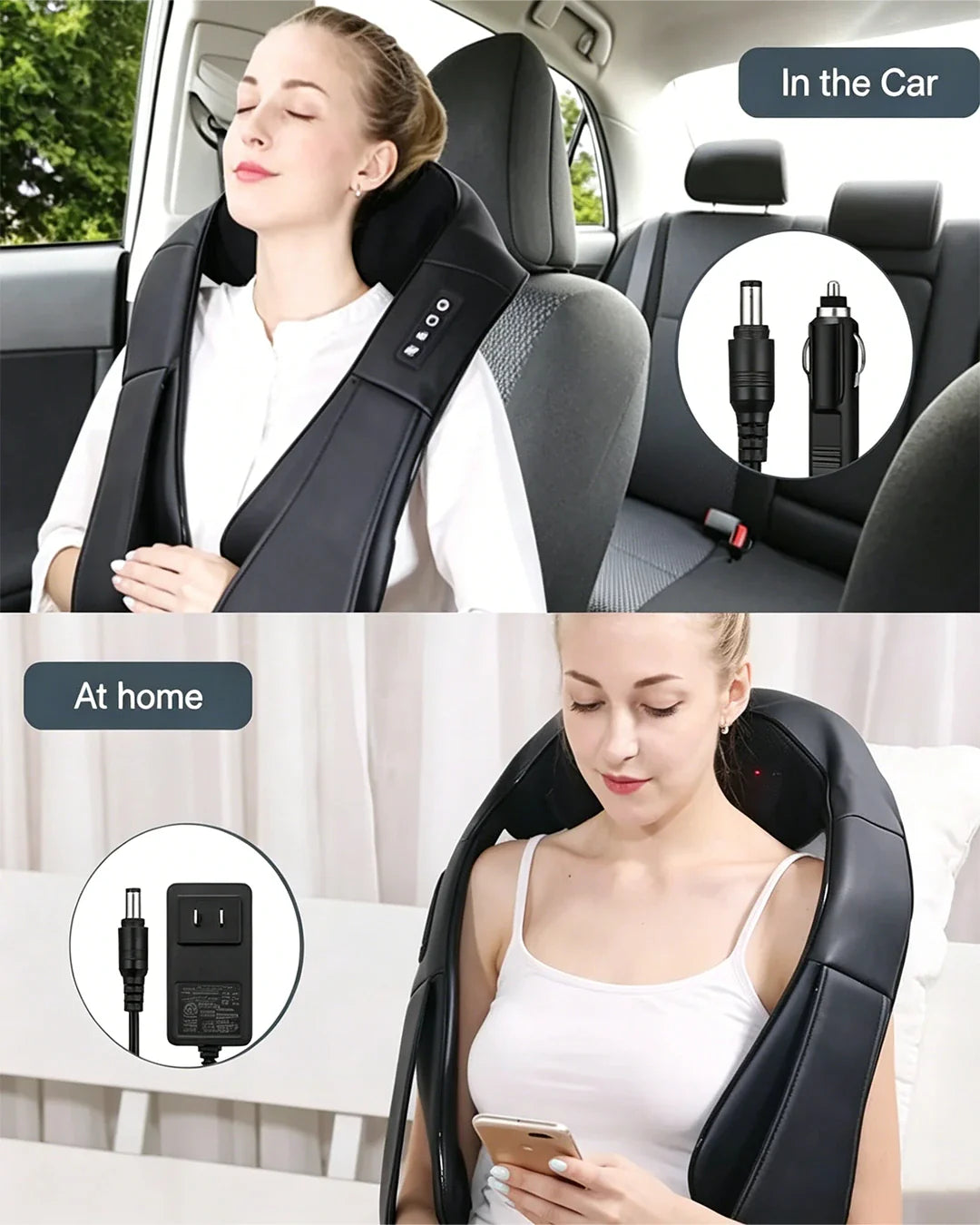 Adjustable Multi-Functional Heated Full-Body Massager