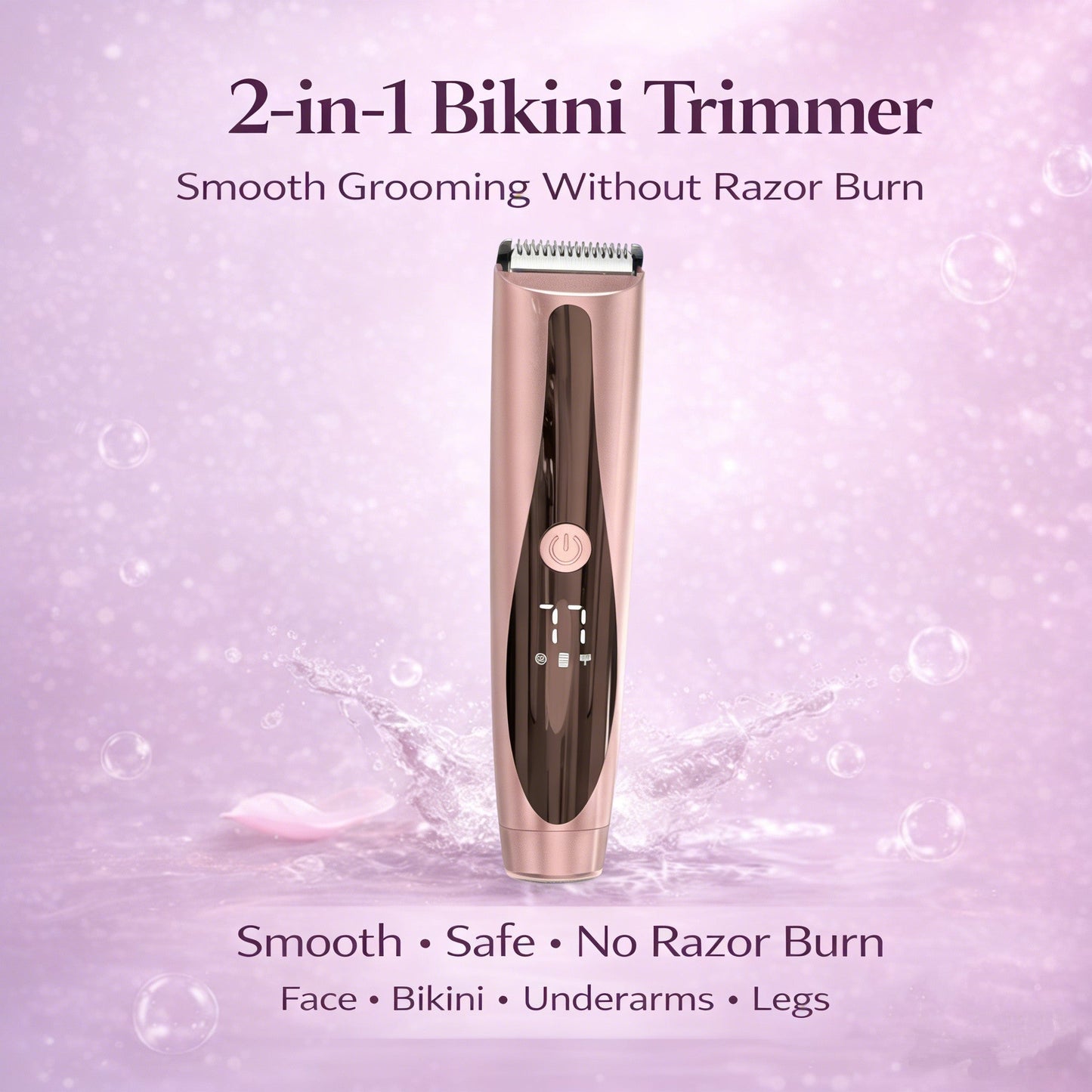 2-in-1 Precision Bikini Trimmer & Shaver