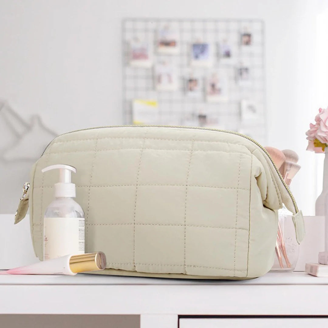 Quilted Travel Pouch