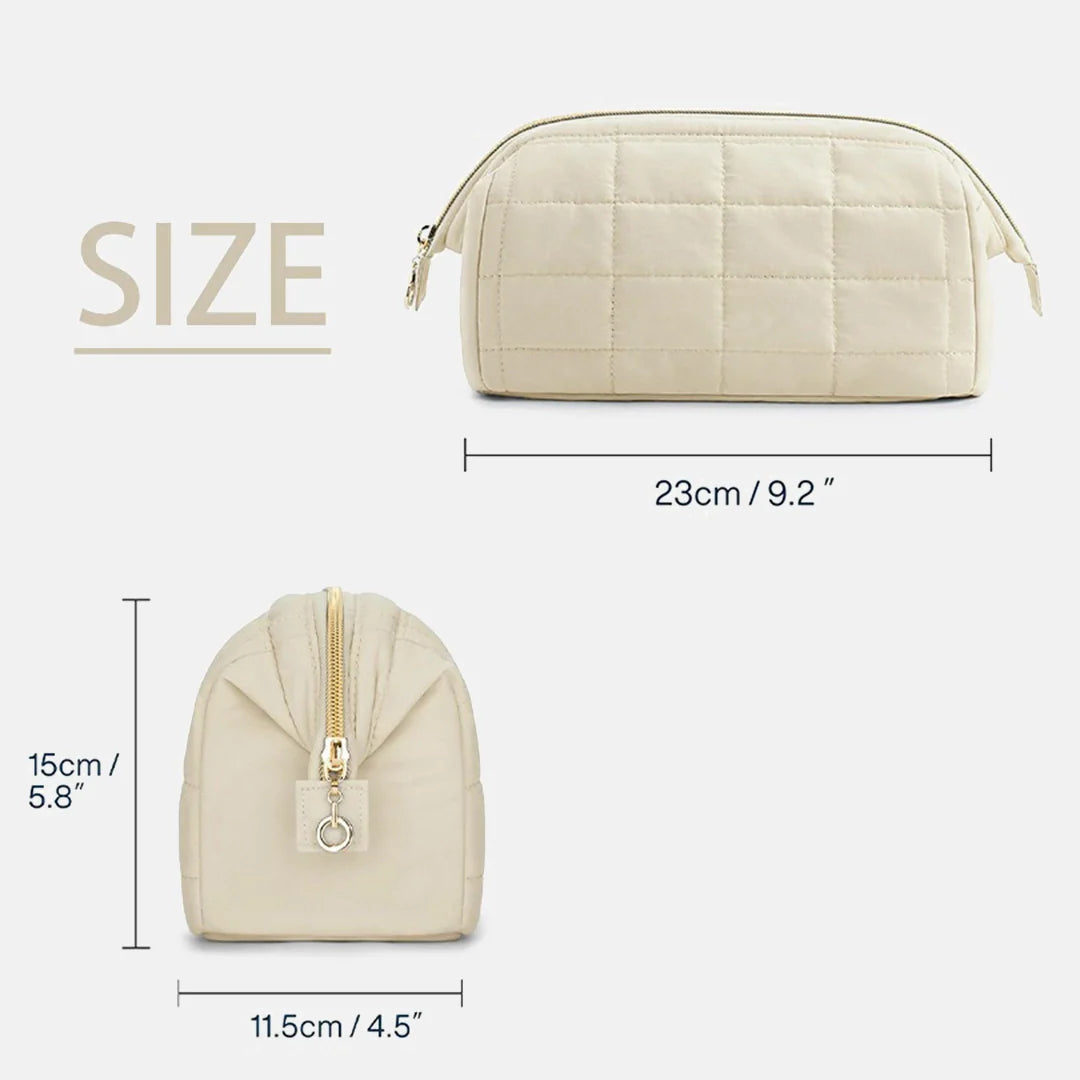 Quilted Travel Pouch