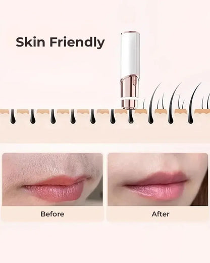 2 in 1 facial & eyebrow hair trimmer