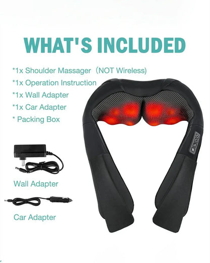 Adjustable Multi-Functional Heated Full-Body Massager