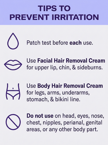 Painless Body Hair Removal Cream